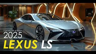 Lexus LS Facelift All New 2025 Concept Car, AI Design
