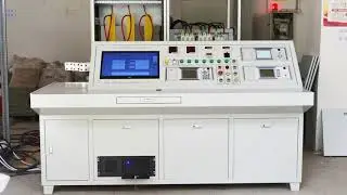 ZC-200 transformer test bench test video
