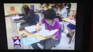 Calhoun school district fire news segment