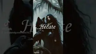 H&eacute;cate, Goddess of magic, intuition, and hidden wisdom. #new #hecategoddess #mitology #greekgods