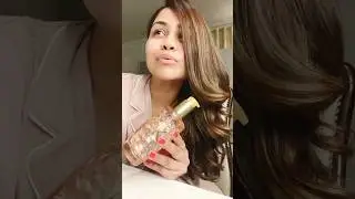 *Silky* & *Soft* hair 😳with @K&eacute;rastaseIndia-t7j​⁠ L'Huile Rose Serum | GFADIML