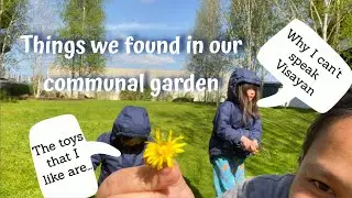 Communal garden where we live | Why Chantelle can&rsquo;t speak Visayan | Filipino/Bisaya mum in UK