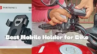 Portronics Mobike 4 Bike Phone Mount | Step byStep Installation Guide