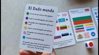 Tutorial &iquest;Qu&eacute; PA&Iacute;S soy? - 8. Carta EL DADO MANDA