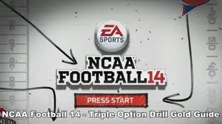 NCAA Football 14 - Triple Option Drill Gold Guide