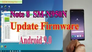 Flash Firmware Update Android 9.0 Samsung Note 8 SM-N950N by Odin 3.13.3.