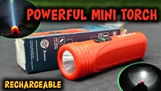 Best Rechargeable Powerful Mini Torch | High Brightness Mini Torch | Bajaj Torch
