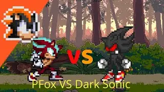 PFox Alpha VS Dark Sonic ( sprite animation)