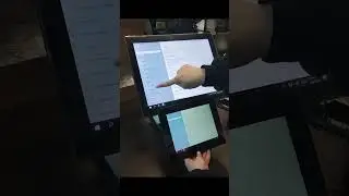 Rear Display Testing for Touch POS Terminal