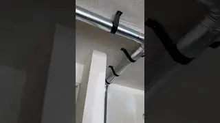 Dryer vent installation .