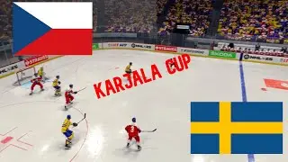 ČESKO - ŠVÉDSKO | KARJALA CUP | NHL 25