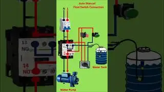 Auto Manual Float Switch Installation for Water Pump