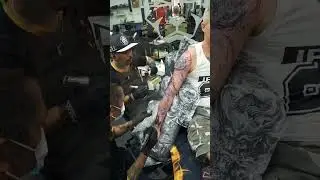 Best Tattoo Studio in Phuket - Thailand X Warrior session