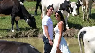 Ronaldo and Georgina&rsquo;s Rural Life #goat #rurallife #cow   