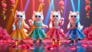 बिल्ली डांस | Cutest Cat videos funny dance🤣💃Dance Videos for cats #funny #dancingcat #cat #cute