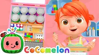 Arts & Crafts Learning | CoComelon Nursery Rhymes | Colors For Kids | Toddler Learning Kids Songs