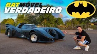 DIRIGI O BATMÓVEL VERDADEIRO DO FILME NA RUA!!! -- Kaic Ferracciu --