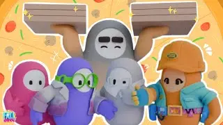 Banana brought Pizza | Fall Guys Animation