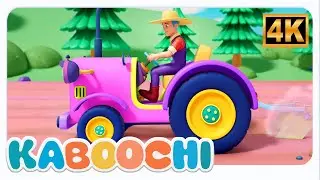 Wheels on the Tractor Nursery Rhyme and Song for kids