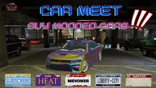 GTA V ONLINE LS CAR MEET PS5 !!BUY N SELL MODDED CARS!! /LATENIGHT STREAM