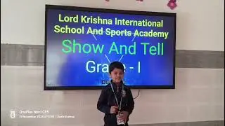 Show & Tell Champions &ndash; Class 1 & 2 ✨🎤