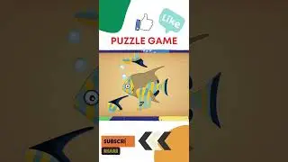 FUN GAME FOR KIDS!! COLLECT CUTE FISH PUZZLE SHORT