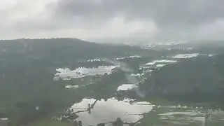Landing at Mangalore Airport | India's Tabletop Runway | Monsoon Climate #tabletop#runway #mangalore