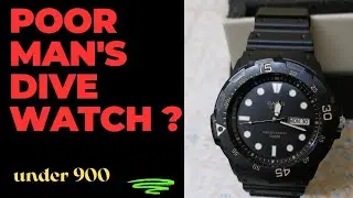 Casio MRW 200-H Unboxing ⏱️ l! Inspired  by Rolex submariner & other dive watch
