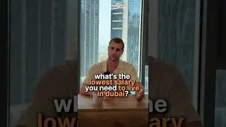 How much should you earn in Dubai? #salary #money #dubai #dubairealestate #dxb #income