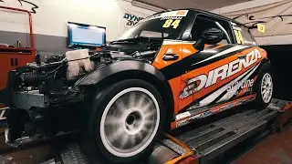 Update 3: Direnza MINI Challenge JCW - On the dyno