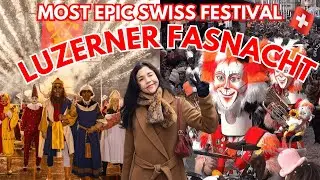 I attended Switzerland's most epic festival: Fasnacht (Carnival) for the first time in Luzern !