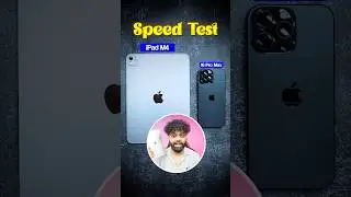 Ultimate Speed Test : iPAD Pro M4 vs iPhone 16 Pro Max! 🔥