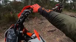 Lerderderg Park and Wombat State Forest KTM WR450 CRF250
