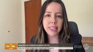 Venezuelanos de Chapec&oacute; se reunem para comemorar a pris&atilde;o de Maduro | Cotidiano | SCC Meio-Dia