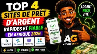 TOP 4 SITES DE PR&Ecirc;T D&rsquo;ARGENT RAPIDES ET FIABLE EN AFRIQUE 2025