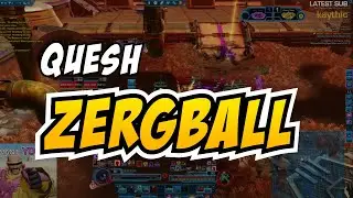 SWTOR PVP 7.2 Gameplay: Quesh ZERGBALL | Advanced Prototype PowerTech | Quesh Huttball | 2023