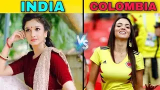 INDIA VS COLOMBIA COMPARISON IN HINDI || कोनसा देश ज़्यादा बेहतर || INDIA VS COLOMBIA