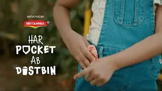 Har Pocket Ab Dustbin | Earth Day 2024 | 100% Plastic Neutral | Britannia Industries