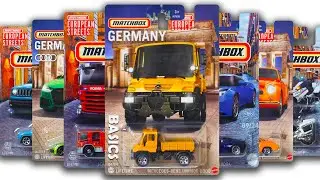 Showcase - Matchbox European, German Set, 5 packs, Moving Parts, Collectors, Working Rigs & More