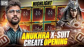ANUKHRA X-SUIT CRATE OPENING HIGHLIGHTS || #crateopening #ucspin #bgmi