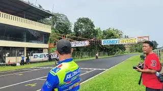 Balap sport 4T D-EVENT ROOKIE SENTUL 21 DES 2025 ARVAN MARQUEZ P2 PEMBALAP PRIOK cilik