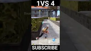 1Vs 4 Squad Free Fire Br Renk Gempaley Video #shorts #short