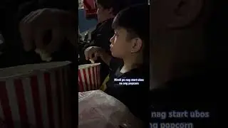 EATING POPCORN WHILE WAITING MAG START SA AND THE BREADWINNER MMFF #mmff #popcorn #smcinema