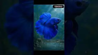 Life of a Betta: Beautiful Fish Moments in 4K#cute #animation #3danimation