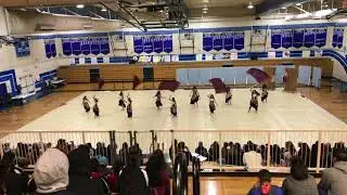 MIT Academy MS Winterguard Benicia Bay Winter Review 2018
