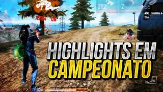 HIGHLIGHTS EM CAMPEONATO - ❤️👽 IPhone 8 Plus Free Fire 🔥👃