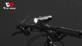 Best Waterproof USB Rechargeable Bike Headlight #EBike #ElectricBike #RideElectric #EbikeLife