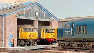 Langton Road OO Gauge model railway |  running session #3