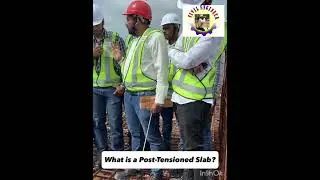 What is Post-Tensioned Slab #slab #construction #technology #civil #civilengineering 