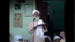 A message read from Pir Sadiq Siddiqi Mujadadi R.A at Wisal of Hazrat Sahibzada Abu Tahir Muhammad